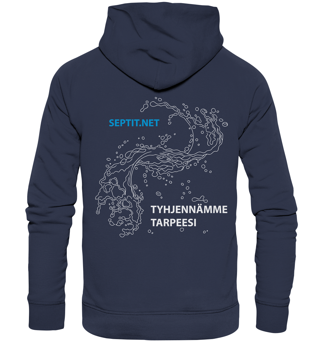 Tyhjennämme tarpeesi - Premium Unisex Hoodie